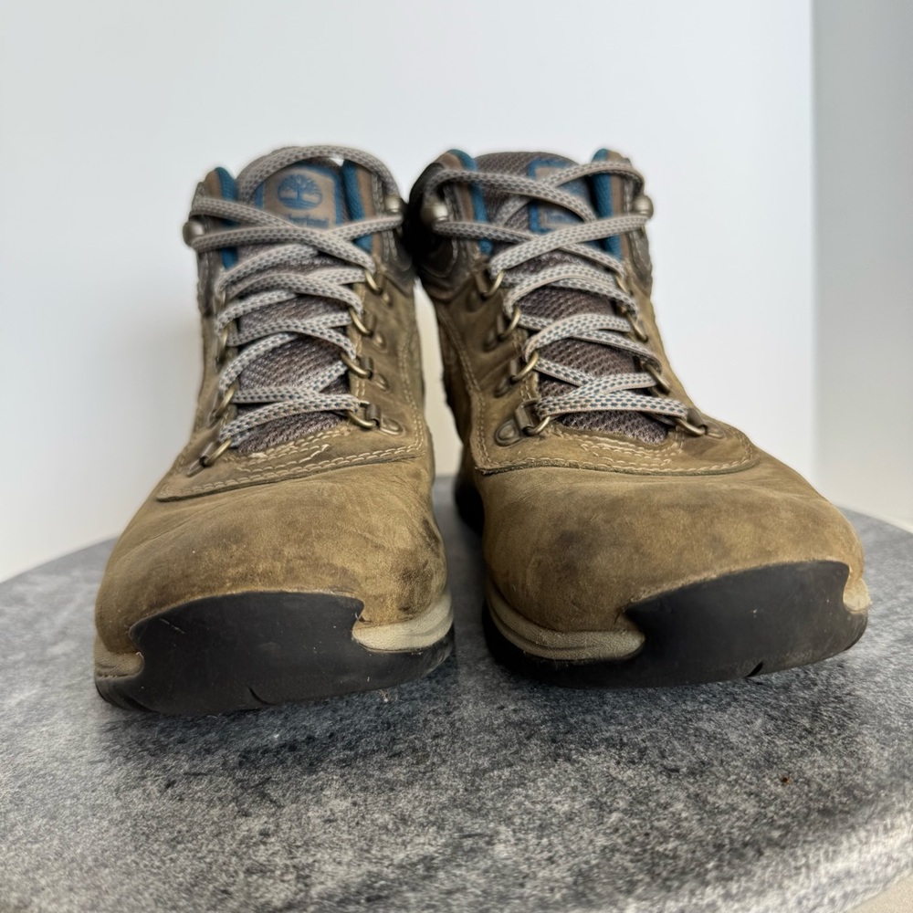 Timberland Mt. Maddsen Leather Hiking Boots Shoes 8 - Picture 3 of 12